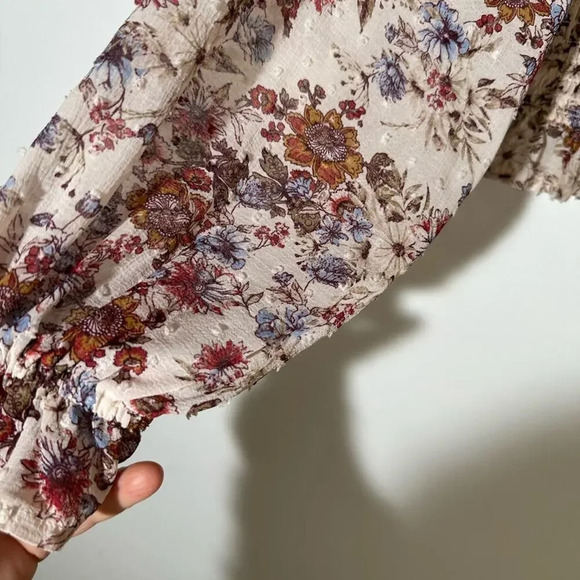 NWT Oak & Trellis Floral Fall Top - Picture 5 of 8